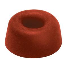 Prestien & Knüppel GmbH & Co. KG - Klosettsitzpuffer D.21mm H.10mm Gum. rot | 100 Stück