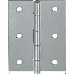 Scharnier H.100mm B.72mm S.1,6mm STA blau verz.gerollt,schmal VORMANN | 20 Stück