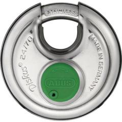 ABUS - Zylindervorhangschloss 24IB/70 Schlosskörper-B.70mm VA versch.-schl.