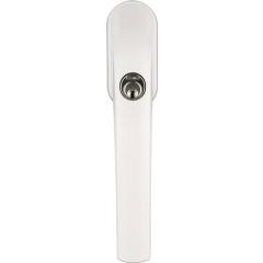 Fenstergriff FG300 W AL0125 Alu.weiß abschl.ABUS
