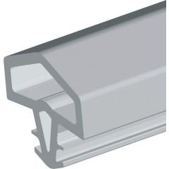 ELLEN - Türanschlagdg.0680 L.5m z.Einfräsen PVC blk transp.