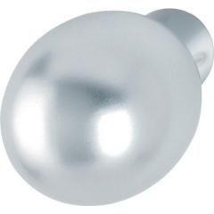 Hoppe - Knopflochteil 50 Alu.F1 Alu silberfarben 4-KT.8mm