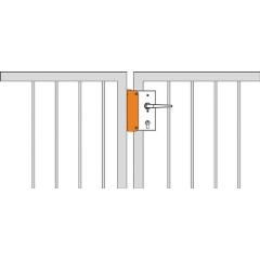 AMF - Schließkasten 145G-50 LM z.Anschr.