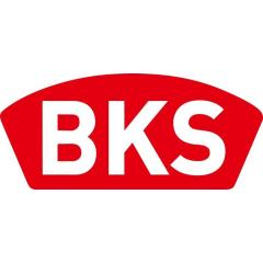 BKS Kurzschildgarnitur Rondo K1.0/H1.0 VA EST PZ rund  Wechselgrt.