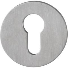 Schlüsselrosetten-Paar E849NS VA F69 Schildst.2mm PZ rd.Hoppe
