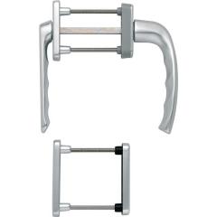 Hoppe Balkon-/Fenstertür-Garnitur New York  New York 099KH/961N/U10 | Türstärke 63-73 mm, Aluminium F1