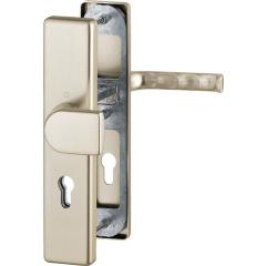 Hoppe Schutzgarnitur London Aluminium (F2/neusilberfarbig) PZ