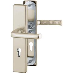Hoppe Schutzgarnitur London Aluminium (F2/neusilberfarbig) PZ
