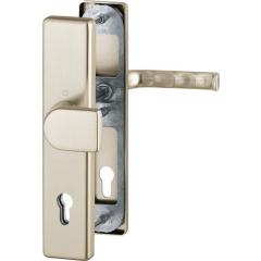 Hoppe Schutzgarnitur London Aluminium (F2/neusilberfarbig) PZ