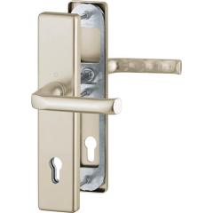 Hoppe Schutzgarnitur London Aluminium (F2/neusilberfarbig) PZ