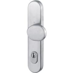 Knopflangschild Edelstahl F69 für Kombischutz PZ 10 mm Hoppe