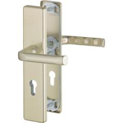 Hoppe Schutzgarnitur London Aluminium (F2/neusilberfarbig) PZ