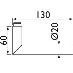 Schutzgarnitur 1802/2089.KS/3128 VA 72 mm 36-53 mm