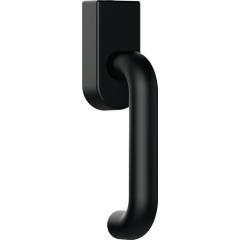 HEWI Fenstergriff 111PBFGA PA 90 tiefschwarz 35 mm abschl.