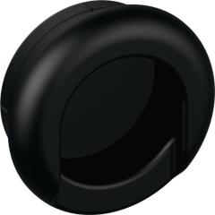 HEWI Einlassmuschel 535MLB PA ma 90 tiefschwarz L.42 mm B.42 mm