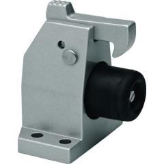 DENI - Türfeststeller 3871 0000 22 LM silber lack.Bodenmontage