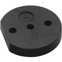 INTERSTEEL - Unterlage Nyl.schwarz D.60mm H.10mm f.Art.3000 259 313
