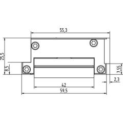 GEZE - Elektrotüröffner A5000--A 6-24 V AC/DC Kompakt DIN L/R