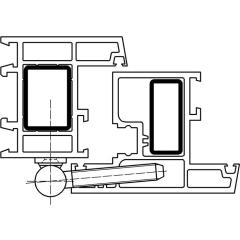 Renovierband K 3172 WF STA vern.2-tlg.Rollenlänge 57mm SIMONSWERK